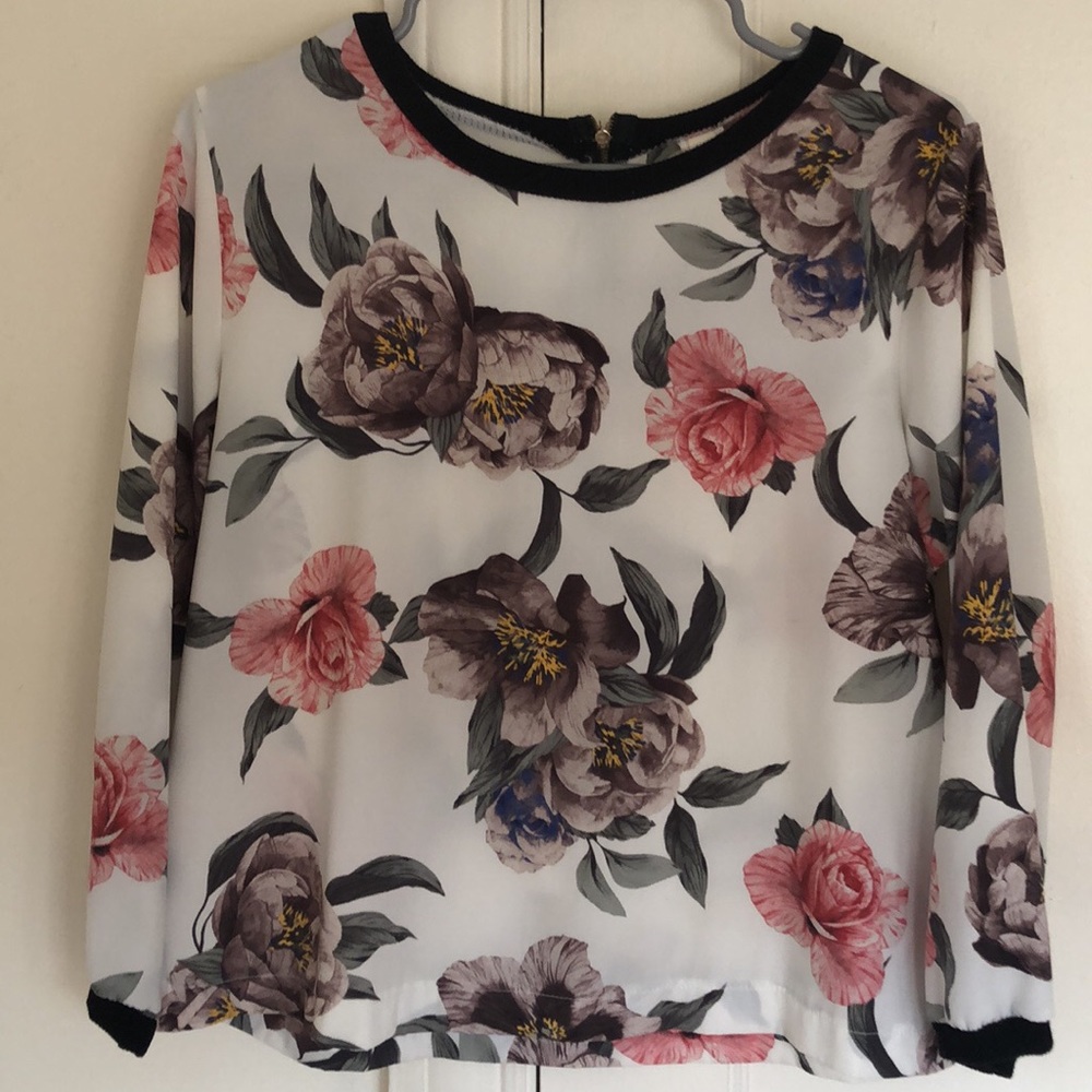 Floral Print Blouse